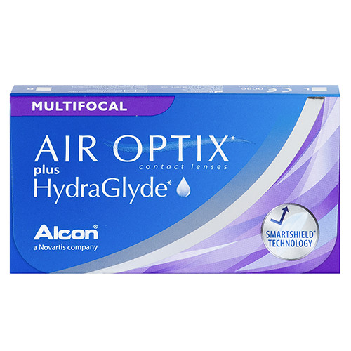 Air Optix Plus Hydraglyde Multifocal (3 lentilles) Air Optix Plus Hydraglyde Multifocal (3 lentilles)