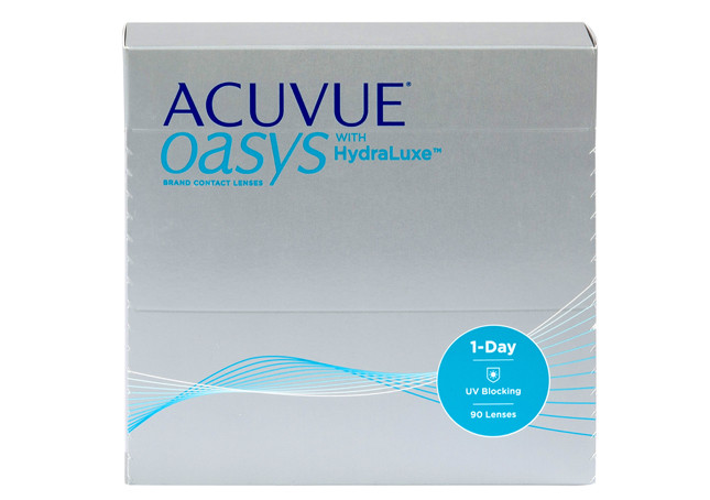 1 Day Acuvue Oasys 90 with HydraLuxe 1 Day Acuvue Oasys 90 with HydraLuxe