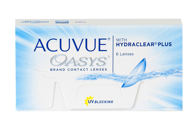Acuvue Oasys with Hydraclear Plus Acuvue Oasys with Hydraclear Plus