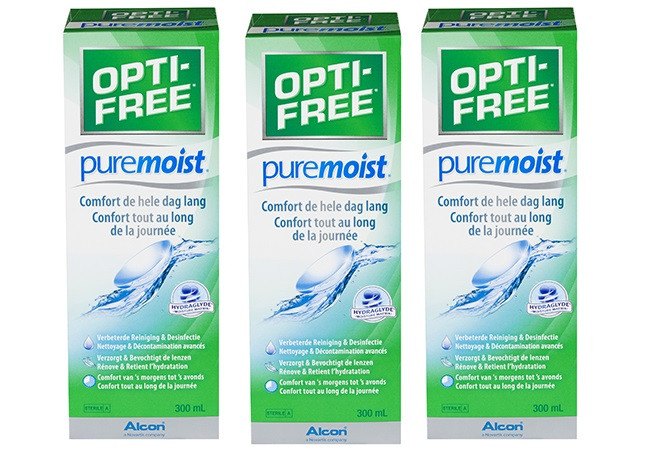 Opti-Free Puremoist 3x300ml + 1x60ml Opti-Free Puremoist 3x300ml + 1x60ml