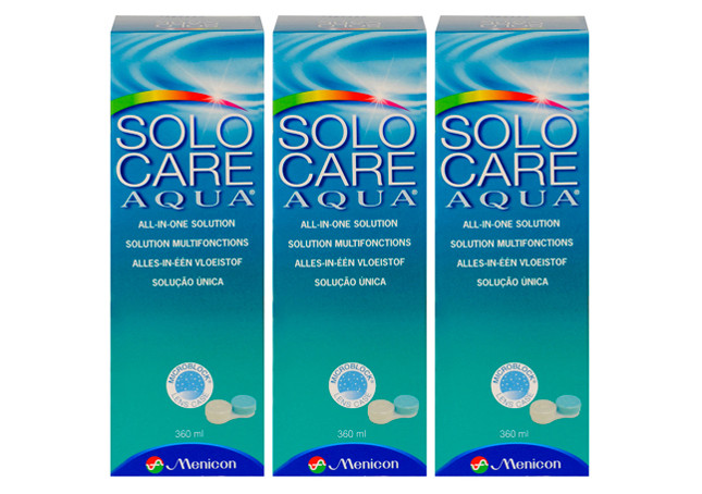 Solocare Aqua 3x360ml Solocare Aqua 3x360ml