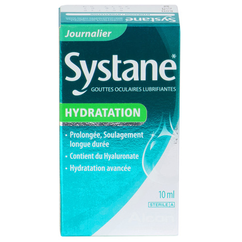 Systane Hydration 10 ml - Gouttes Lubrifiantes et Hydratantes Systane Hydration 10 ml - Gouttes Lubrifiantes et Hydratantes